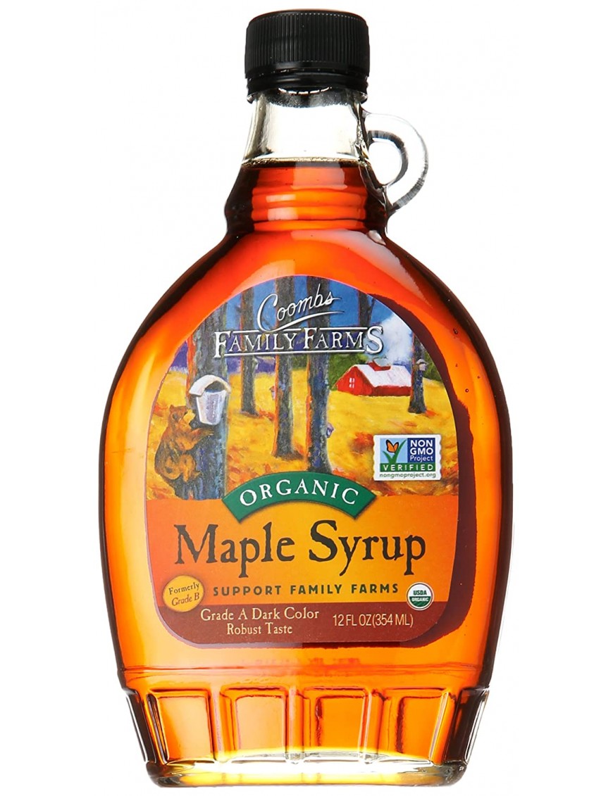 Coombs Family Farms Grade B Maple Syrup Glass (12x12 Oz)