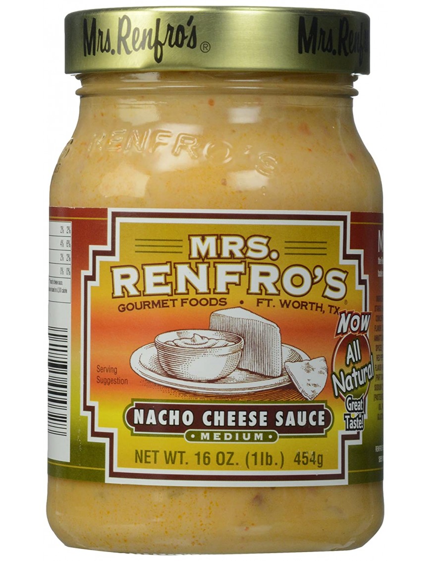 Mrs. Renfro's Nacho Cheese Sauce (6x16Oz)