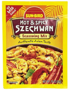 Sunbird Hot Spicy Szechwan Seasoning Mix (24x0.75 Oz)