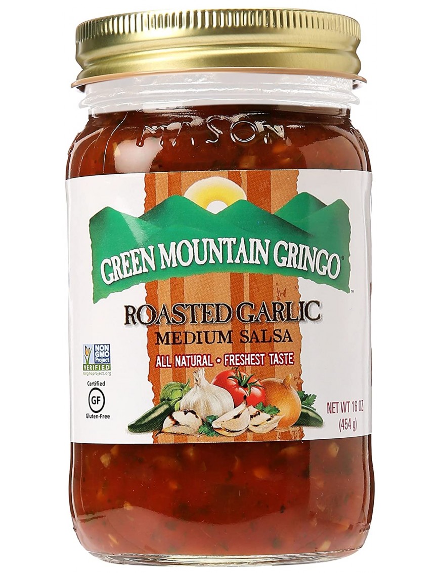 Green Mountain Fire Roasted Garlic Salsa (12x16 Oz)