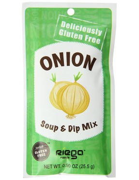Riega Foods Gluten Free Onion Soup & Dip Mix (8X0.9 OZ)