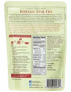 Saffron Road Kor Strfry Sauce (8x7OZ )