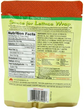 Lee Kum Kee Lettuce Wrap Sauce (6x8Oz)