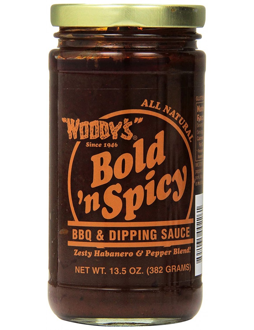 Woodys Bold N Spicey Sauce (6x13.5OZ )