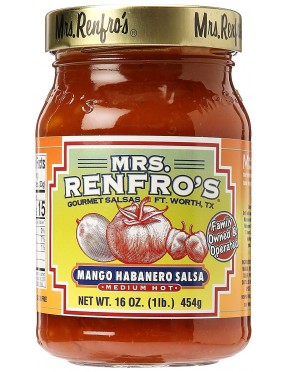 Mrs. Renfro's Mango Habanero Medium Hot Salsa (6x16Oz)