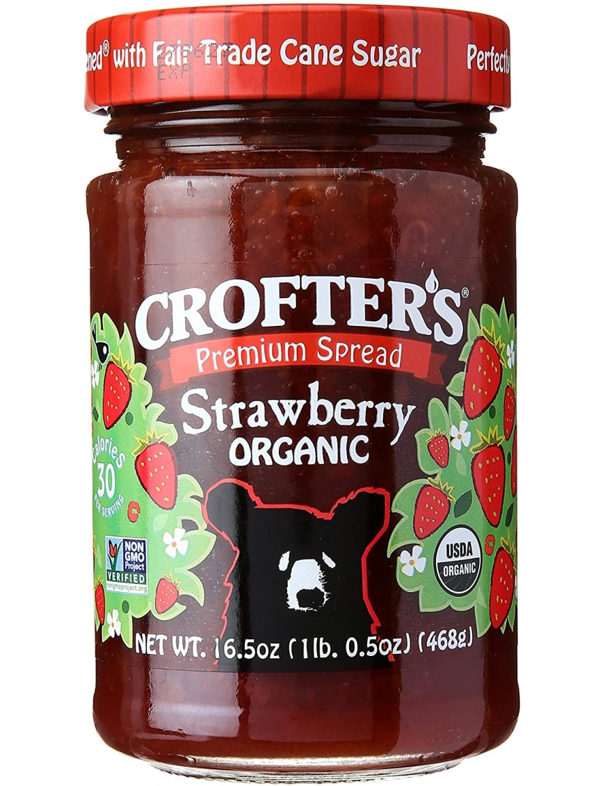 Crofters Strawberry Conserves (6x16.5 Oz)