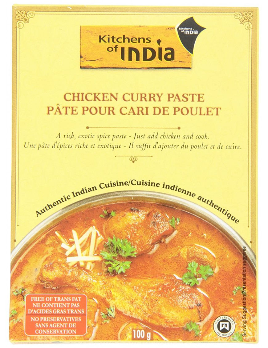 Kitchens Of India Paste For Chicken Curry (6x3.5OZ )