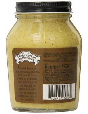 Sierra Nevada Specialty Food Mustard Porter/Spicy (6x8OZ )