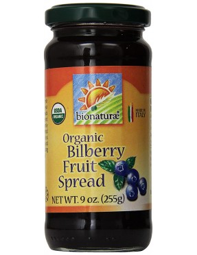 Bionaturae Bilberry Fruit Spread (12x9 Oz)