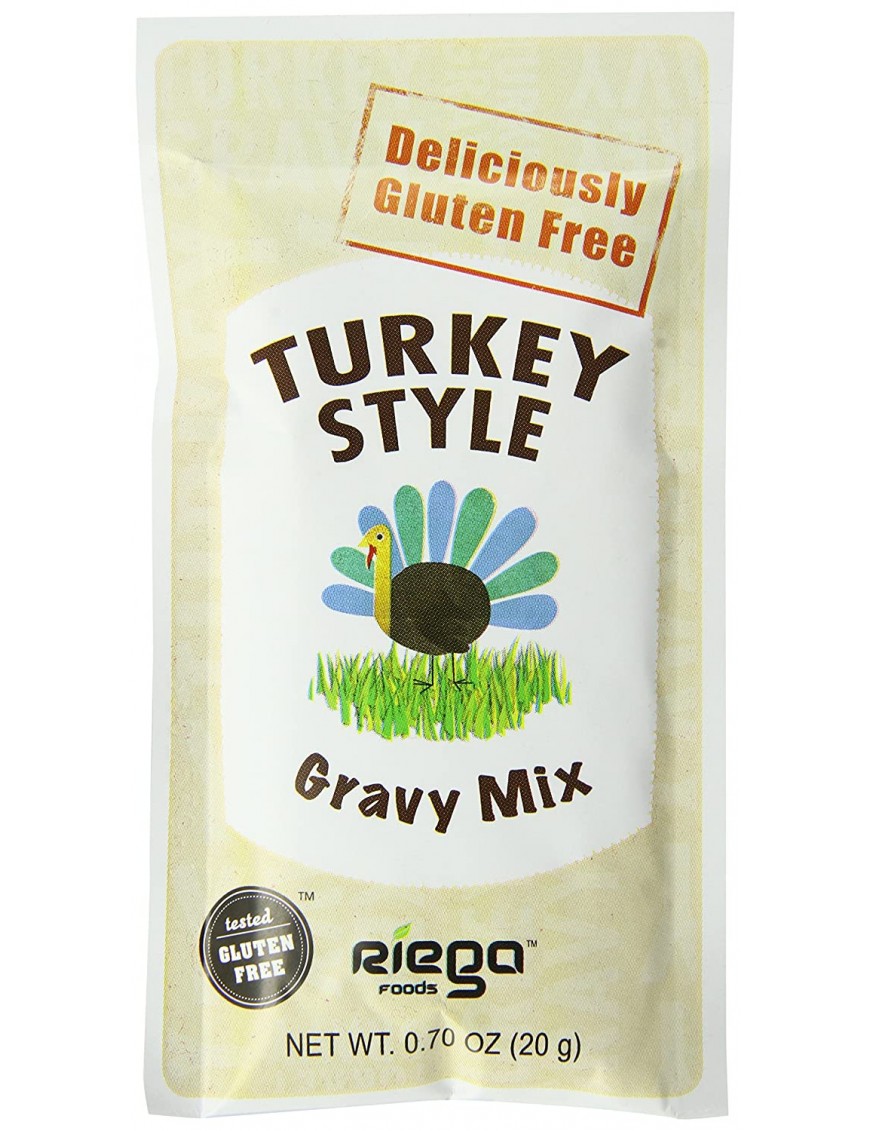 Riega Foods Gluten Free Turkey Gravy Mix (8X0.7 OZ)