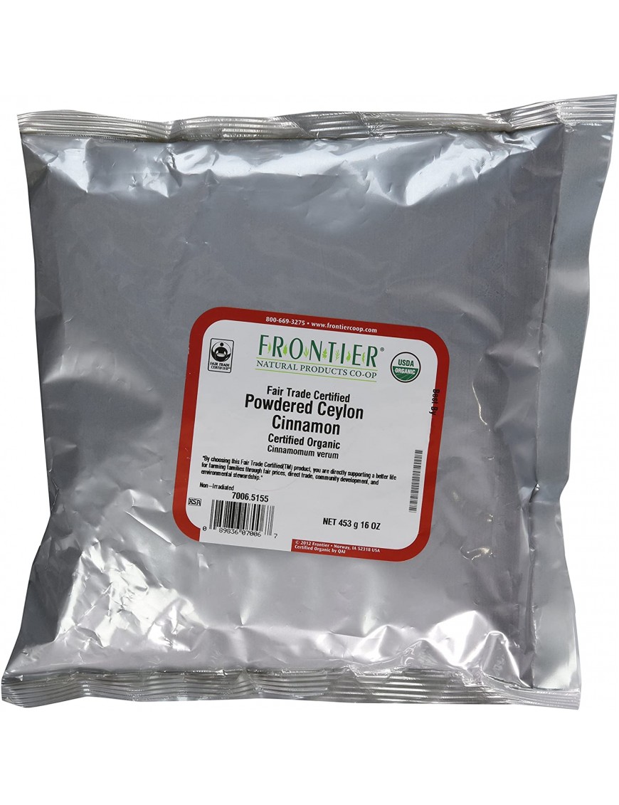 Frontier Herb Ceylon Cinnamon Powder (1x1lb)