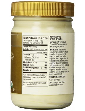 Spectrum Naturals Olive Oil Mayonnaise (12x12 Oz)