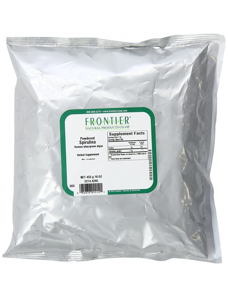 Frontier Herb Spirulina Powder (1x1lb)