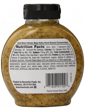 Inglehoffer Stone Ground Mustard (6x10Oz)