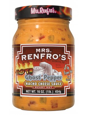 Mrs. Renfro's Ghost Pepper Nacho Cheese Scary Hot (6x16 OZ)