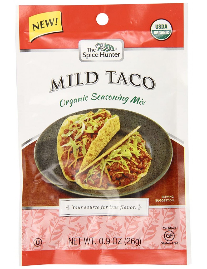 The Spice Hunter Mild Taco Seasoning Mix (12x0.9 OZ)