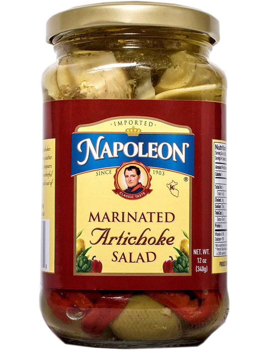 Napoleon Co. Marinated Artichokes (12x12OZ )