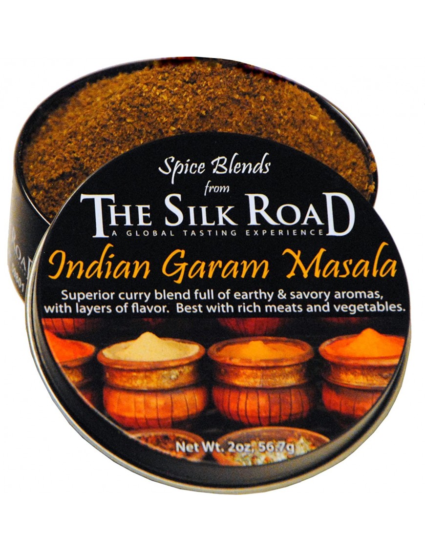 Silk Road Garam Masala Indian Spice Blend (6X2 OZ)