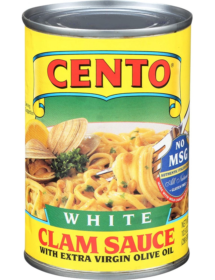 Cento Whit Cl Sauce (12x10.5OZ )