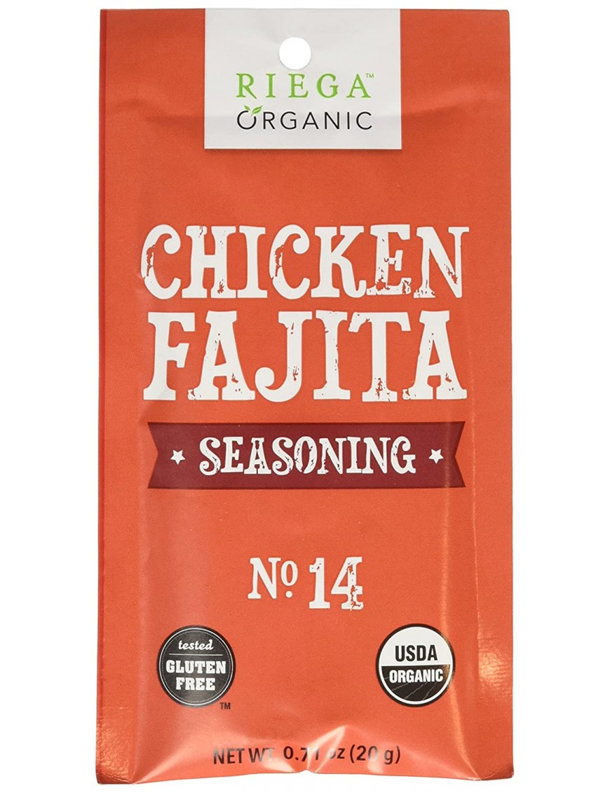 Riega Foods Chiken Fajta Seasoning (8X0.71 OZ)
