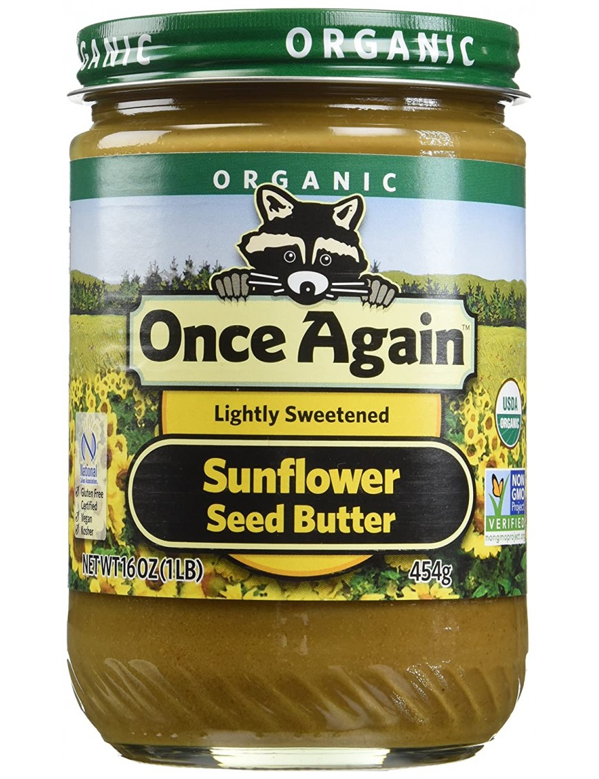 Once Again Sunflower Butter Smth (12x16 Oz)