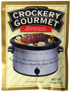 Crockery Gourmet Beef Seasoning Mix (12x2.5OZ )