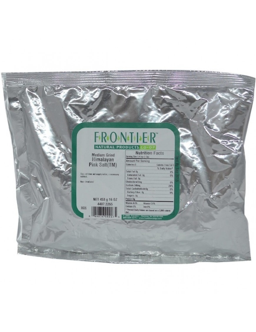 Frontier Med Himalyan Pink Salt (1x1LB )