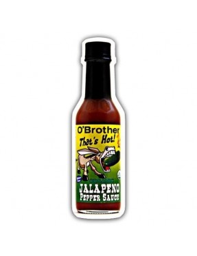 O`Brothers Hot Sauce Jalapeno Pepper Sauce (12X5 OZ)