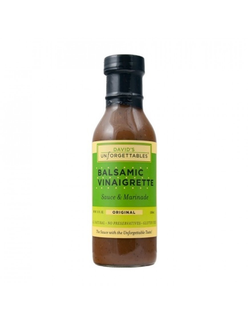 David's Unforgettables Balsamic Vinaigrette - Original (6x12 OZ)