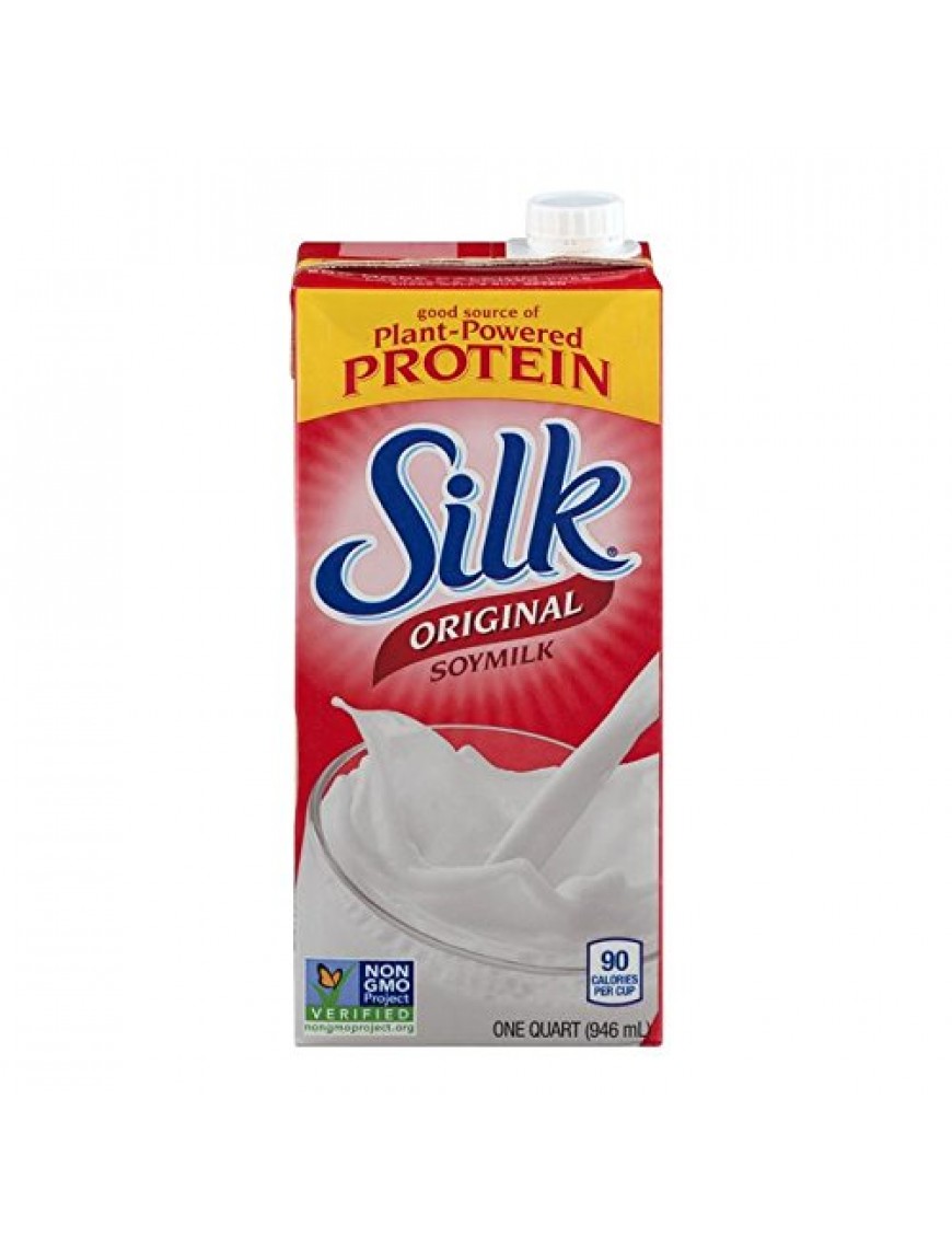 Silk Soymilk Plain Silk Soymilk Aseptic (6x32 Oz)