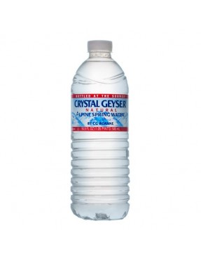 Crystal Geyser Alpine Spring Water (24x500ML )