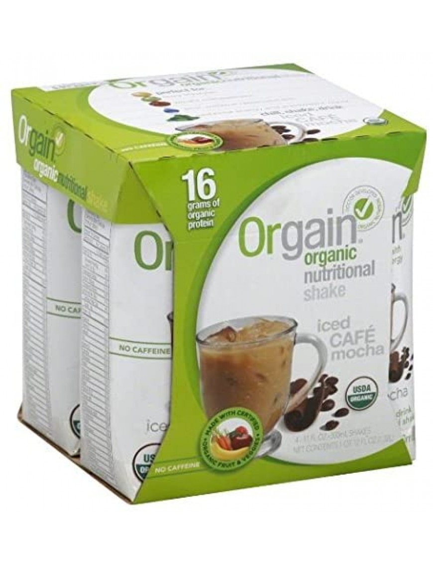 Orgain Cafe Mocha (3x4Pack )