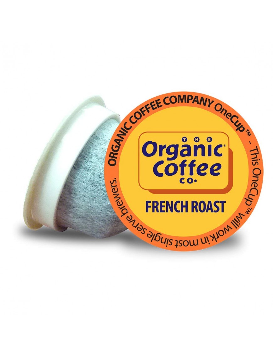 Organic Coffee Co. Onecup, French Roast (6X4.65 OZ)