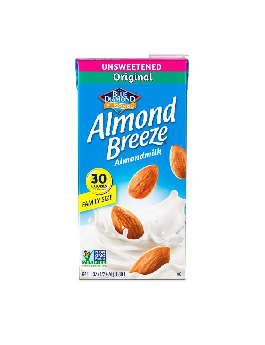 Blue Diamond Original Unsweetened Almond (8x64OZ )