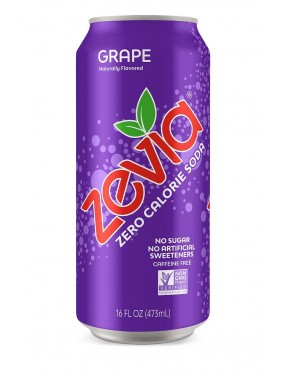 Zevia Nat Grape Soda (12x16OZ )