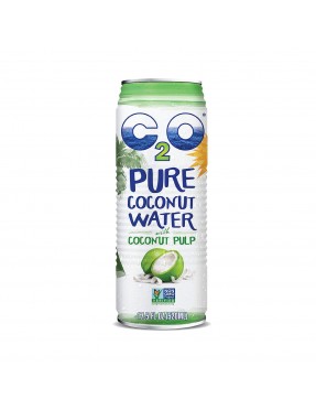 C2O Pure Coconut Water W/Pulp (12x17.5OZ )