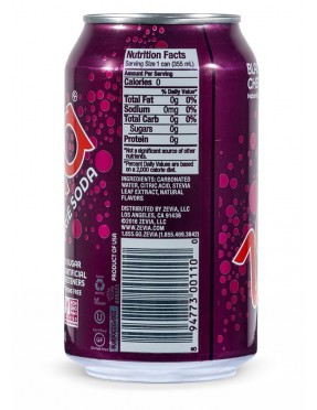 Zevia Nat Black Chry Soda (12x16OZ ) 