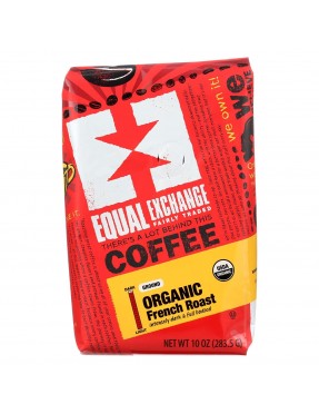 Equal Exchange French Roast Drip Coffee (6x10 Oz) 