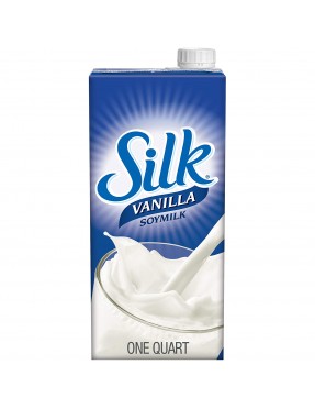 Silk Soymilk Vanilla Silk Soy Milk Aseptic (6x32 Oz)