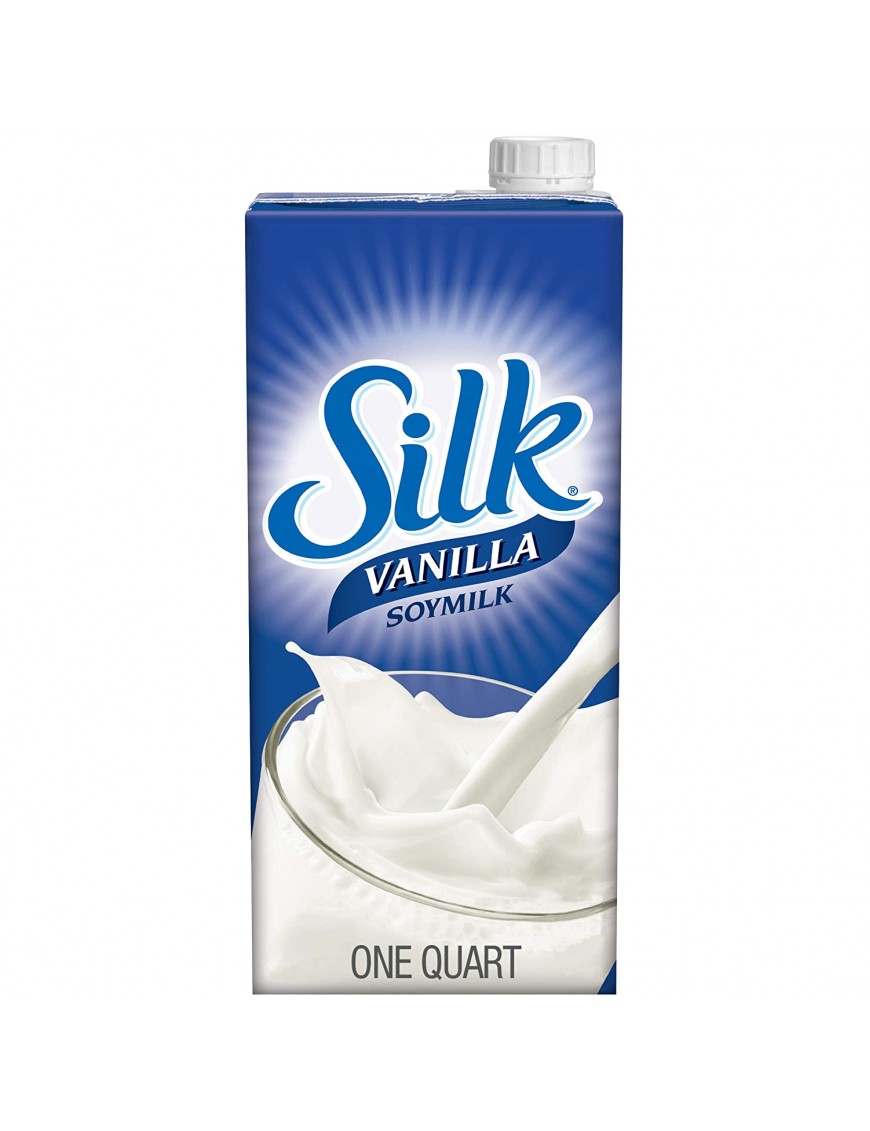 Silk Soymilk Vanilla Silk Soy Milk Aseptic (6x32 Oz)