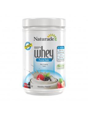 Naturade Vanilla 100% Whey Protein (1x12 Oz)