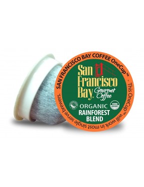 San Francisco Bay Coffee One Cup Organic Rainforest Blend (6X4.65 OZ)