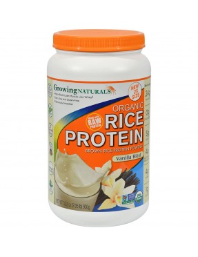 Growing Naturals Rice Protein Van (1x32.8OZ )