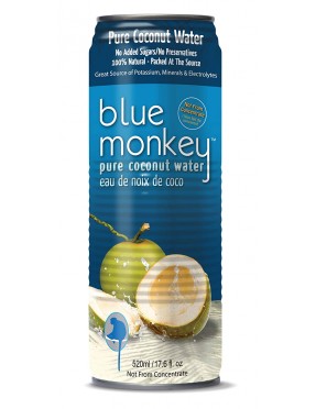 Blue Monkey Coconut Water No Pulp (24x17.6OZ )