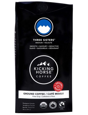 Kicking Horse Coffee Three Sisters Coffee Medium Roast (6x10 OZ)