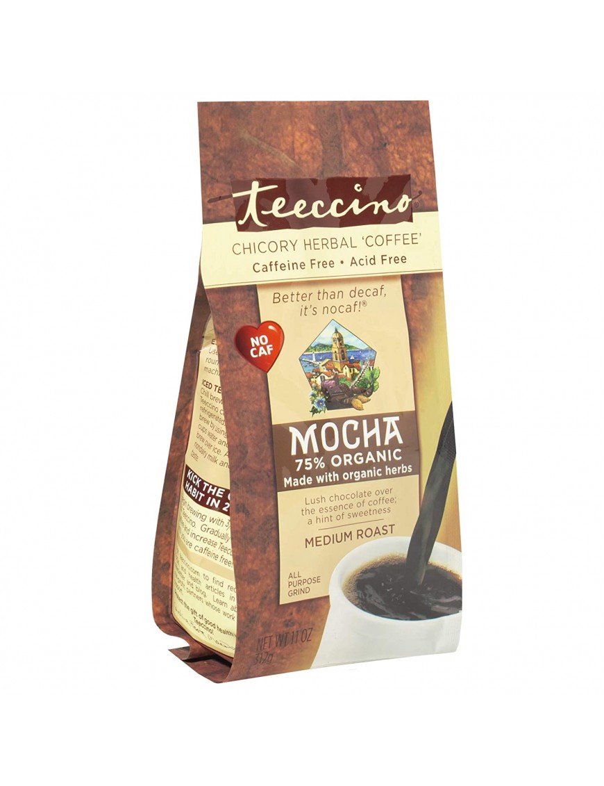 Teeccino Mocha Herbal Coffee (6x11 Oz)