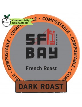 San Francisco Bay Coffee Onecup French Roast (6X4.65 OZ)