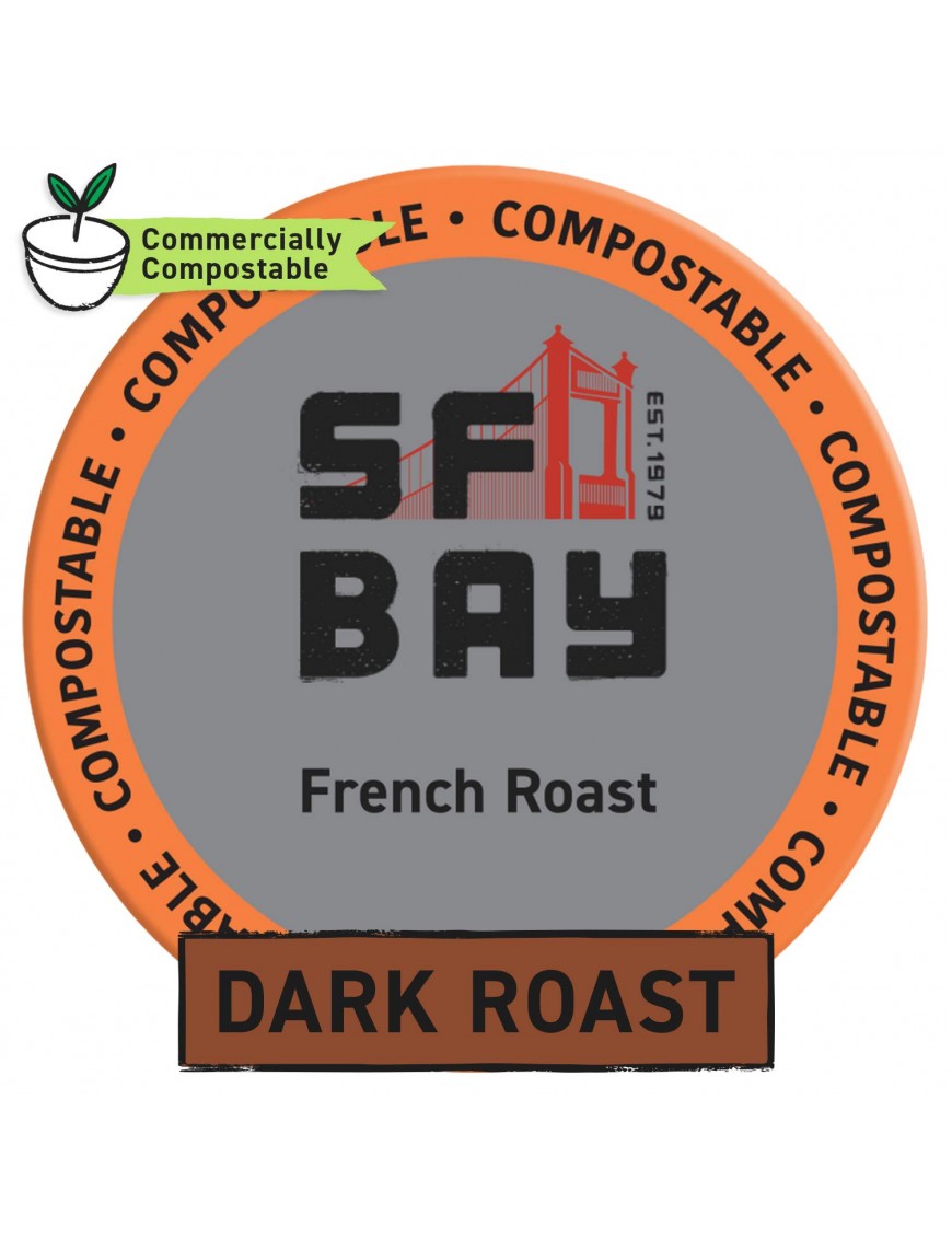 San Francisco Bay Coffee Onecup French Roast (6X4.65 OZ)