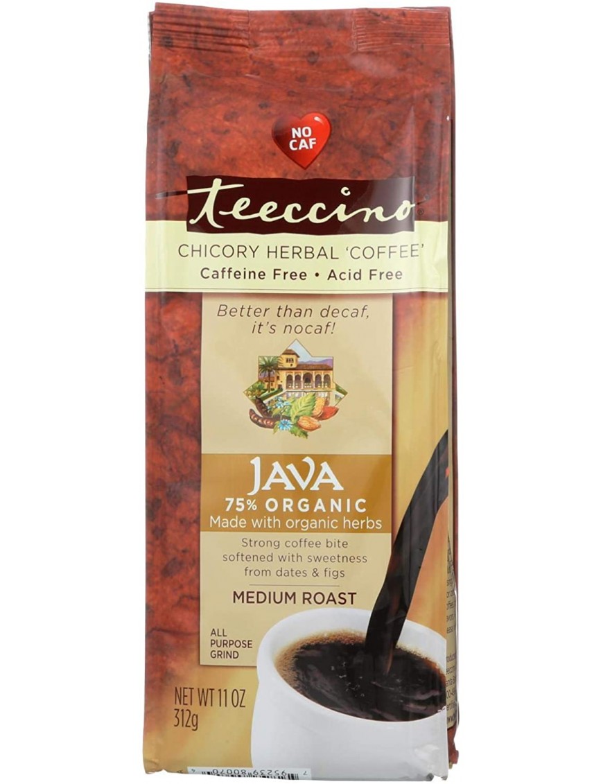 Teeccino Java Herbal Coffee (6x11 Oz)