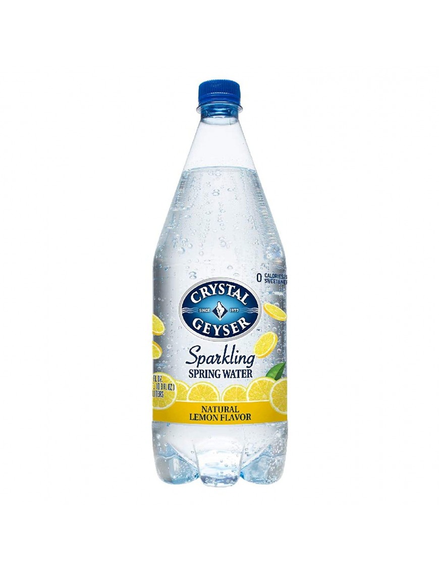 Crystal Geyser Lemon Mineral Water (12x42.25OZ )